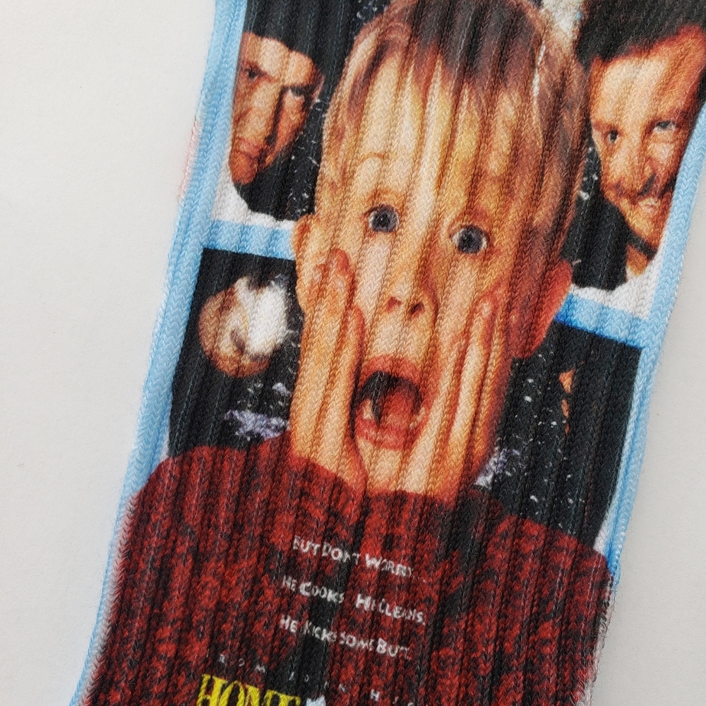 Custom HOME ALONE Socks - Picture 3 of 3